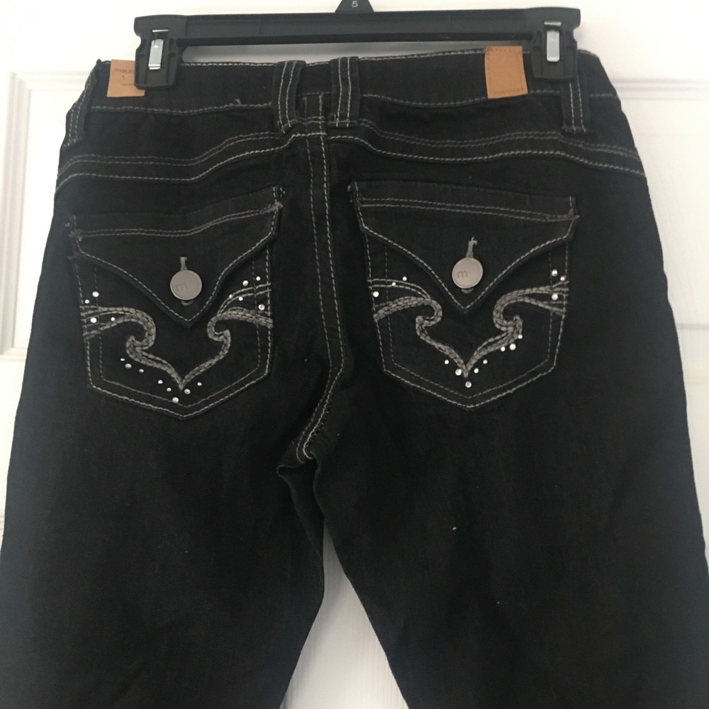 Vintage Maurices black jeans-Size S-NWT